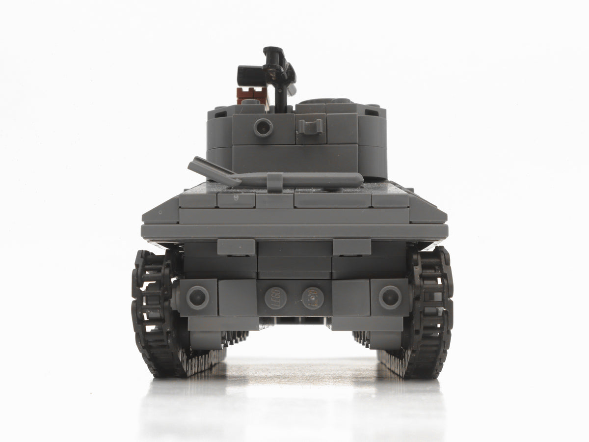 Technics Char Militaire Jouet, 716 Pièces Technique Tank Militaire WW2  Sherman M4 Tank, Char Jeu de Construction, Compatible avec Lego Technic