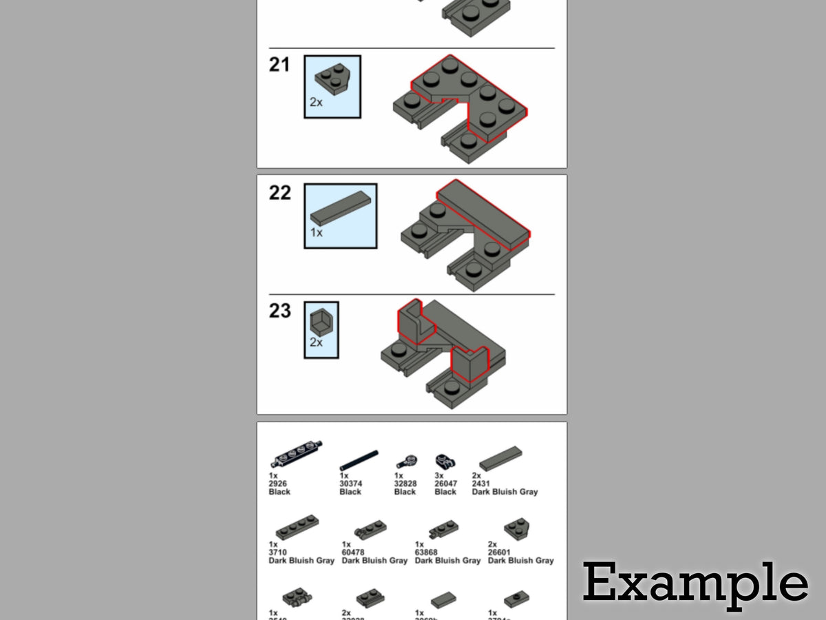 77mm German Field Artillery - Instructions Only – JD Brick