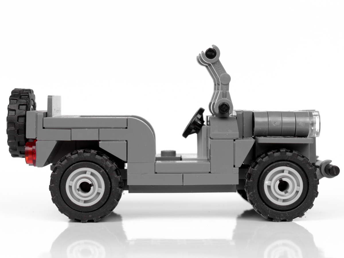 WW2 American jeep Build kit JD Brick