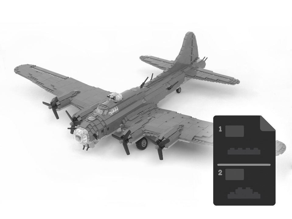 Lego b 17 bomber sale