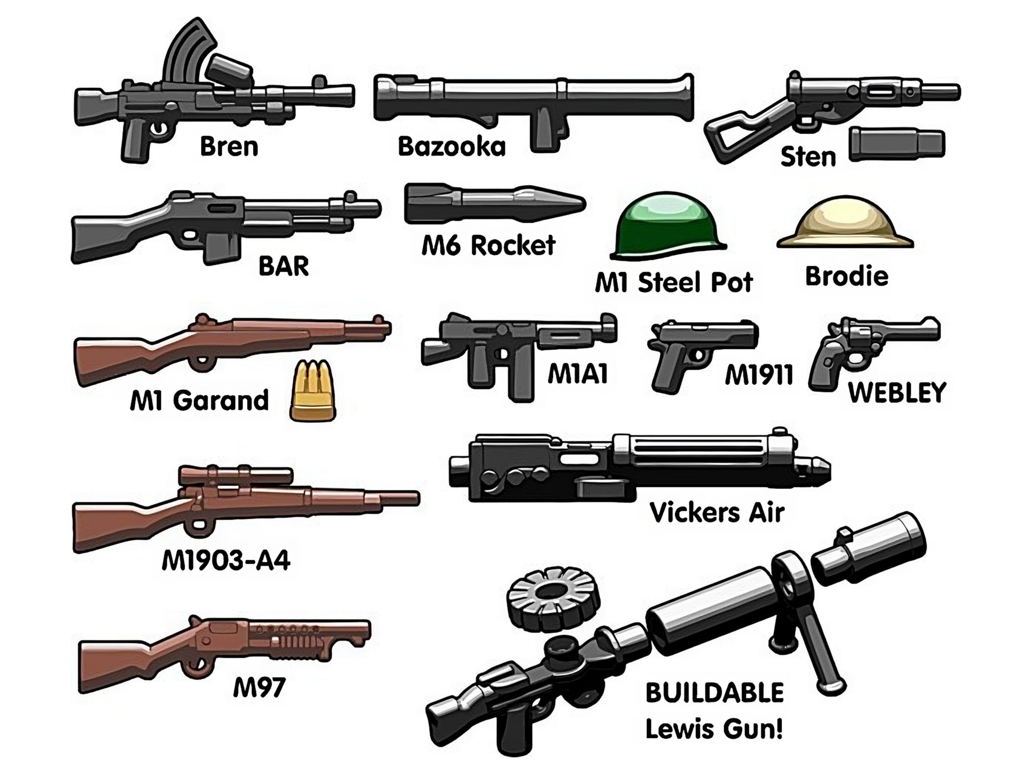 Weapons Accessories JD Brick