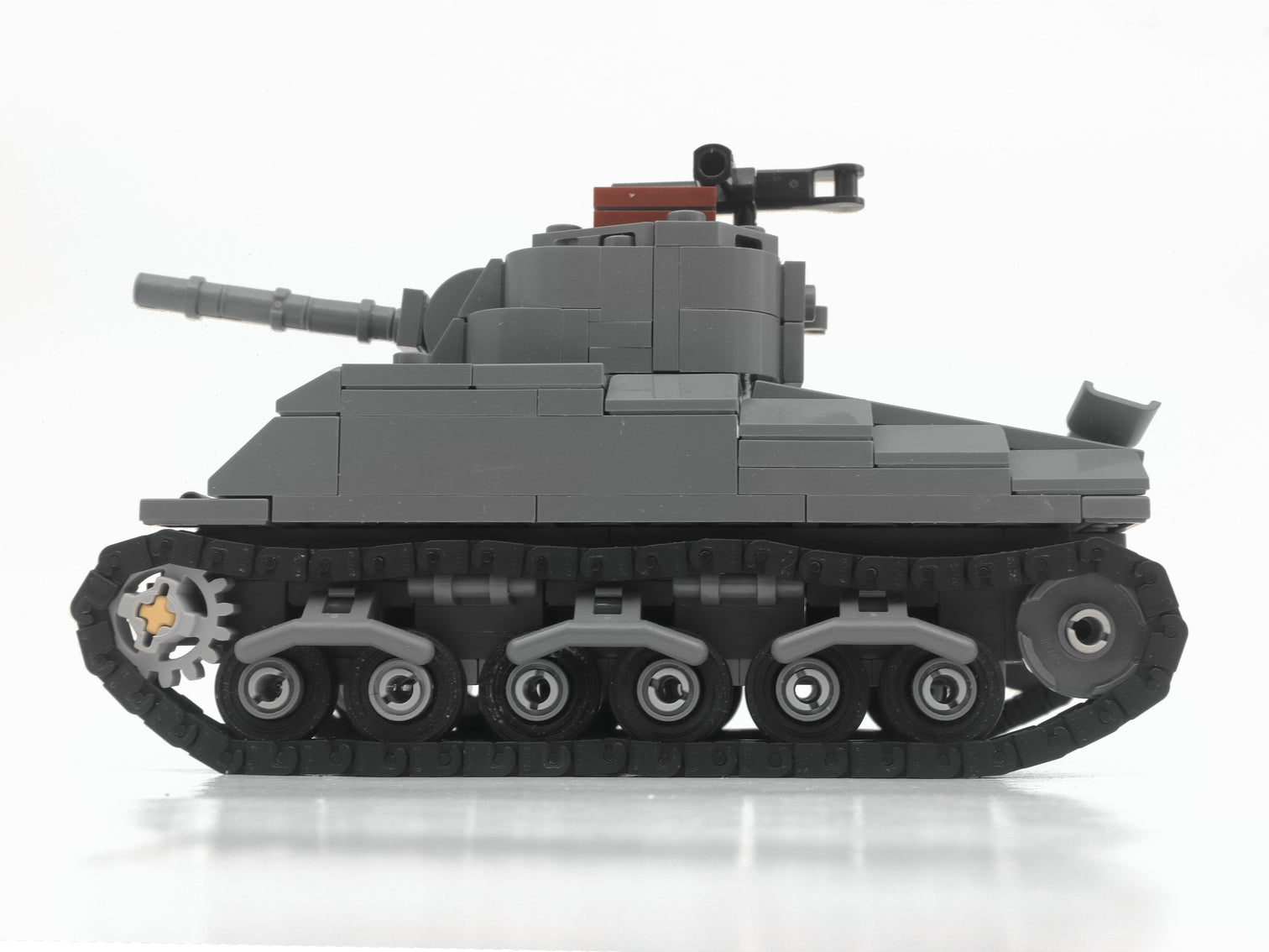M4 Sherman Tank Build Kit JD Brick