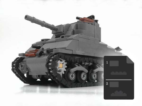 M4 Sherman Tank - Digital Instructions